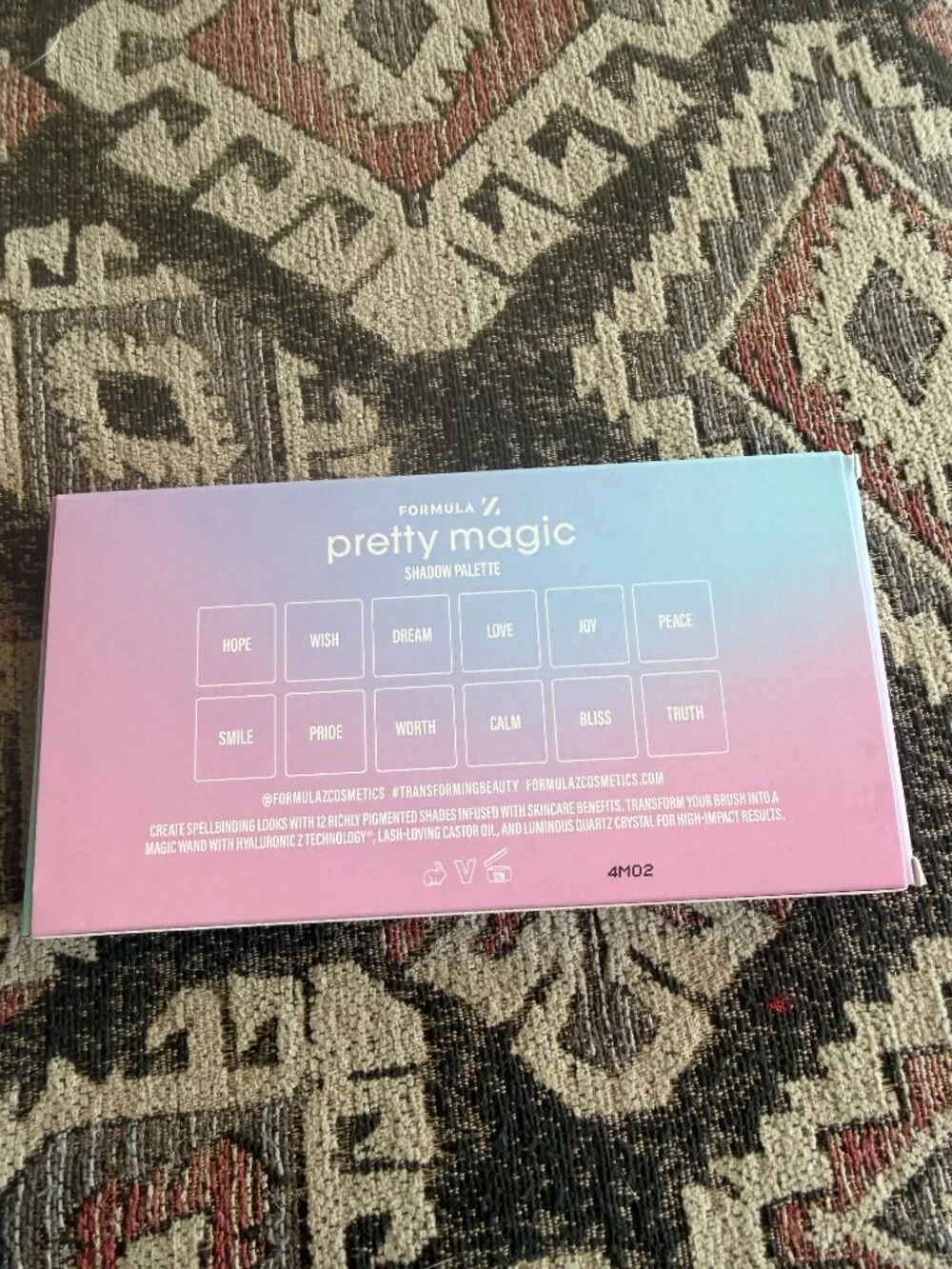 Formula Z Pretty Magic Shadow Palette